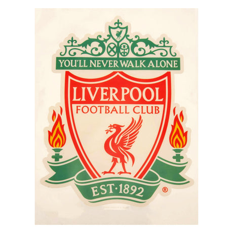 Liverpool FC Crest A4 Car Decal: 1 - Car Accessories By Liverpool