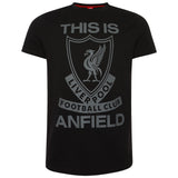 Liverpool FC This Is Anfield T Shirt Mens Black M: 1 - T-Shirts By Liverpool