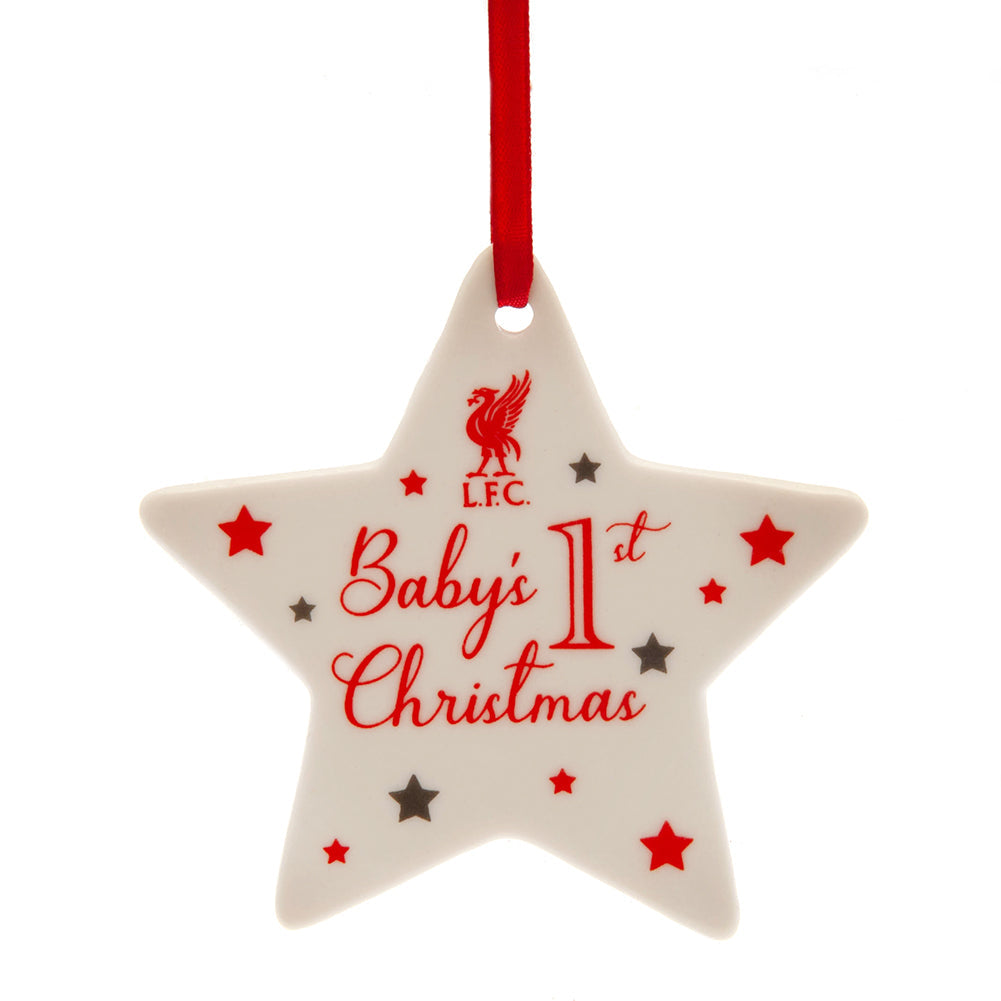 Liverpool FC Baby’s First Christmas Decoration: 2 - Christmas By Liverpool