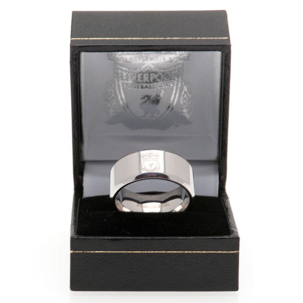 Liverpool FC Band Ring Large: 2 - Jewellery By Liverpool