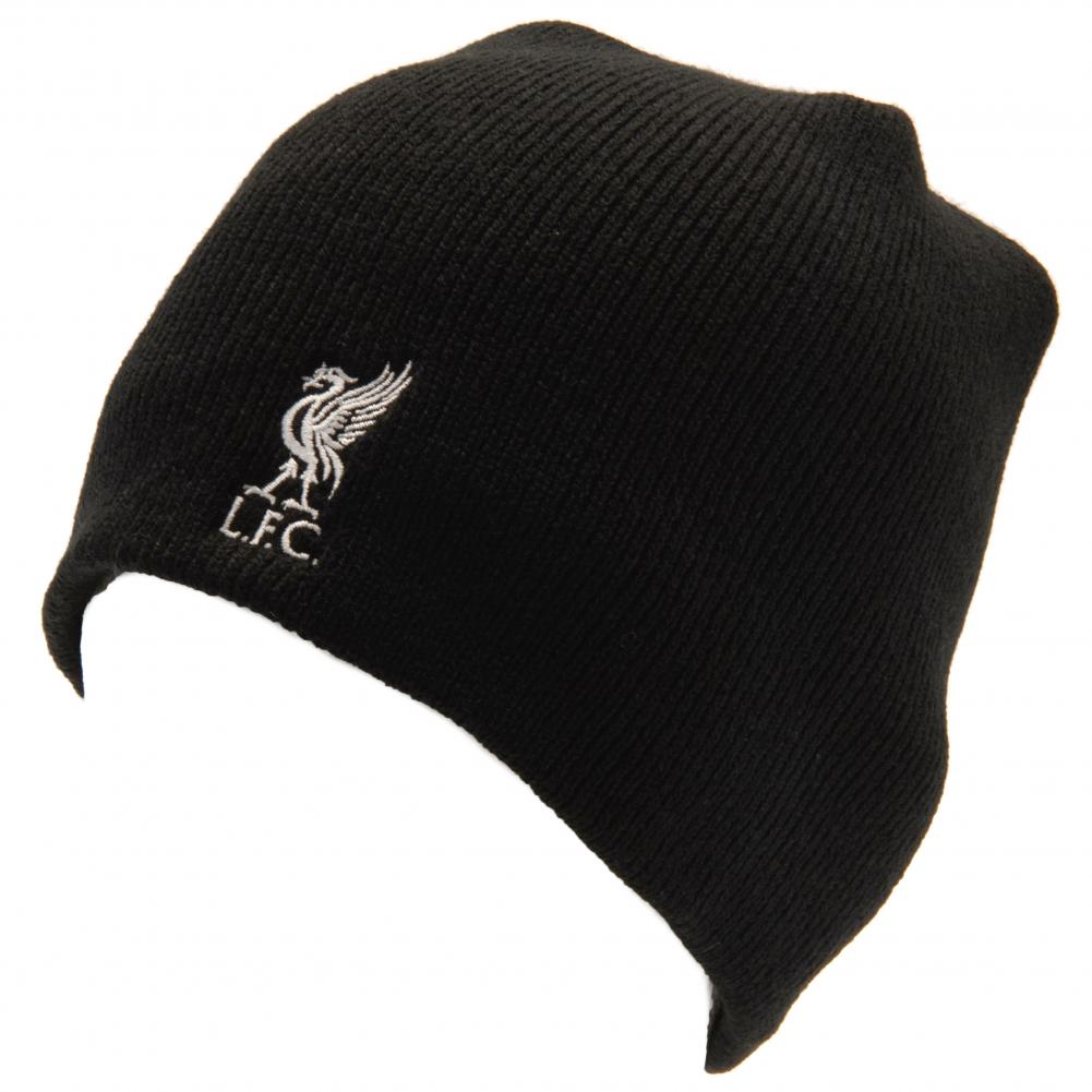 Liverpool FC Black Beanie: 1 - Caps & Hats By Liverpool