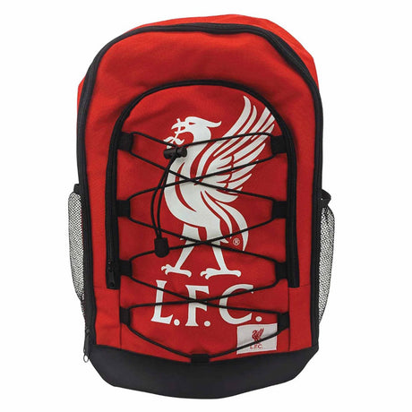Liverpool FC Big Logo Bungee Backpack: 1 - Bags By Liverpool