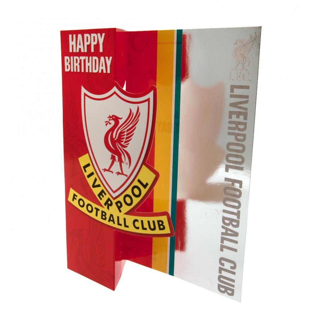 Liverpool FC Liverbird Birthday Card: 2 - Greeting Cards By Liverpool