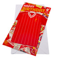 Liverpool FC Retro Shirt Birthday Card - Shop Greeting Cards At Gift Moments - 1
