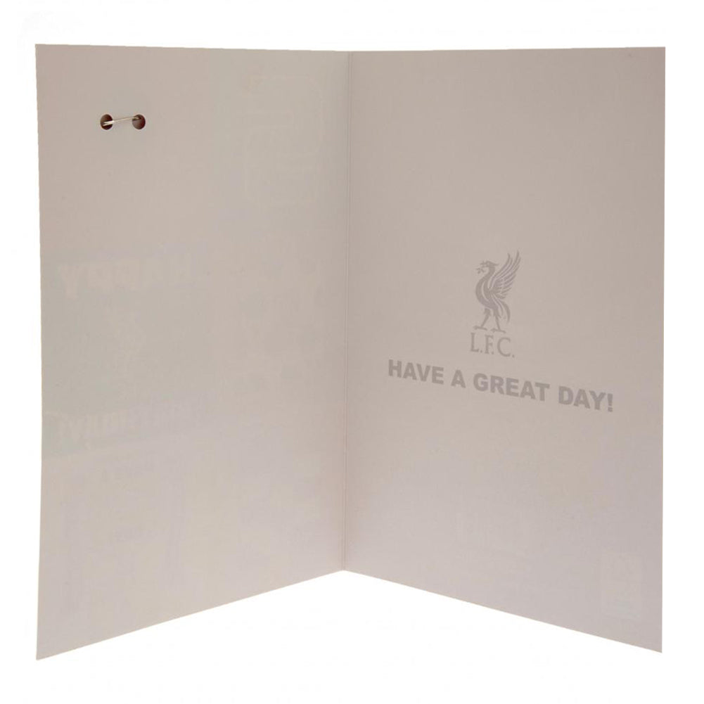 Liverpool FC Son Birthday Card: 3 - Greeting Cards By Liverpool