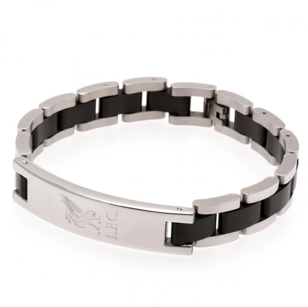 Liverpool FC Black Inlay Bracelet: 1 - Jewellery By Liverpool