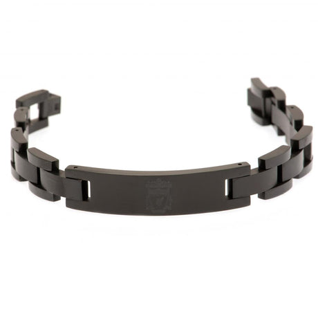 Liverpool FC Black IP Bracelet: 2 - Jewellery By Liverpool