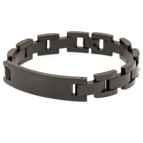 Liverpool FC Black IP Bracelet: 1 - Jewellery By Liverpool
