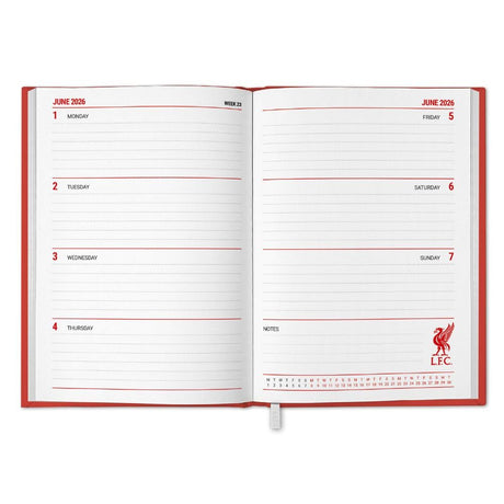 Liverpool FC Calendar & Diary Musical Gift Box 2026: 6 - Calendars By Liverpool