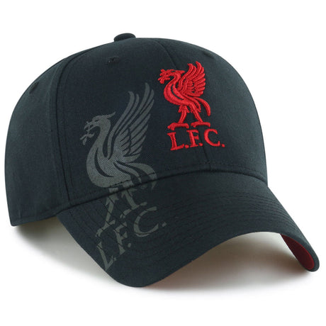 Liverpool FC Obsidian Black Cap: 1 - Caps & Hats By Liverpool