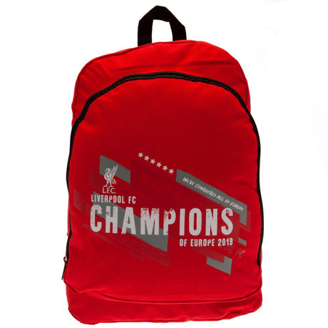 Liverpool FC Champions Of Europe Backpack: 1 Bags By Liverpool