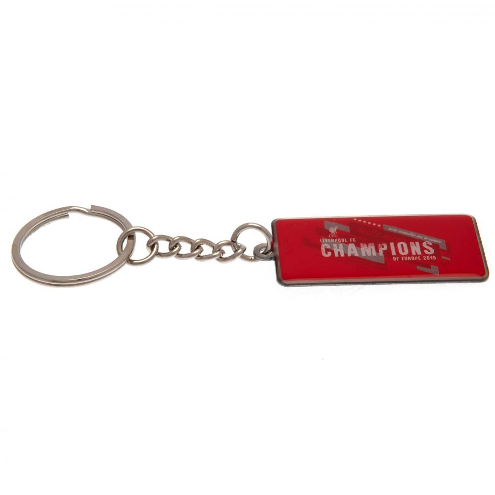 Liverpool FC Champions Of Europe Keychain: 3 - Keyrings By Liverpool