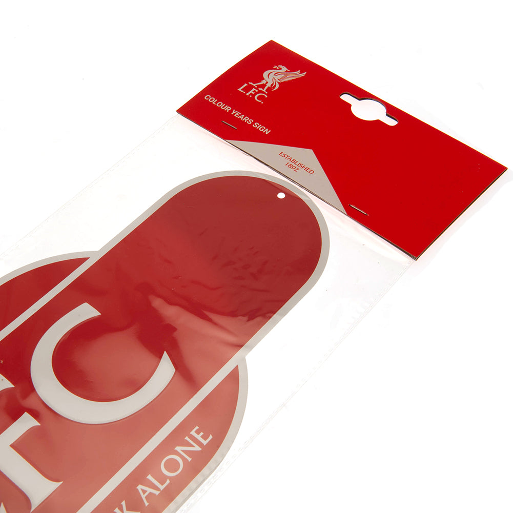 Liverpool FC Colour Retro Sign: 4 - Signs & Plaques By Liverpool