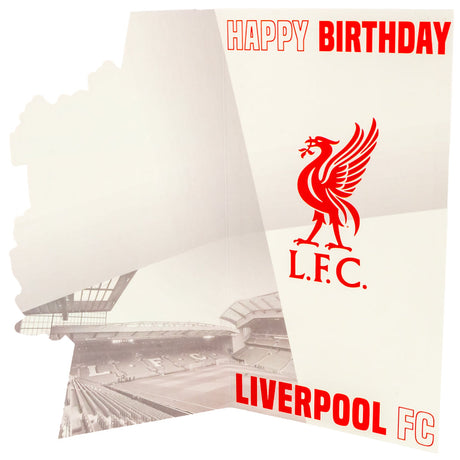 Liverpool FC Crest Birthday Card: 3 Greeting Cards By Liverpool