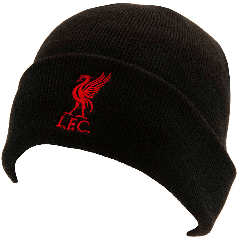 Liverpool FC Black Cuff Beanie: 1 - Caps & Hats By Liverpool