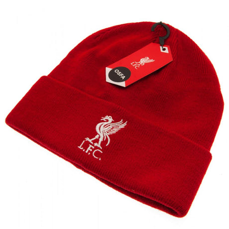 Liverpool FC Red Cuff Beanie: 3 - Caps & Hats By Liverpool
