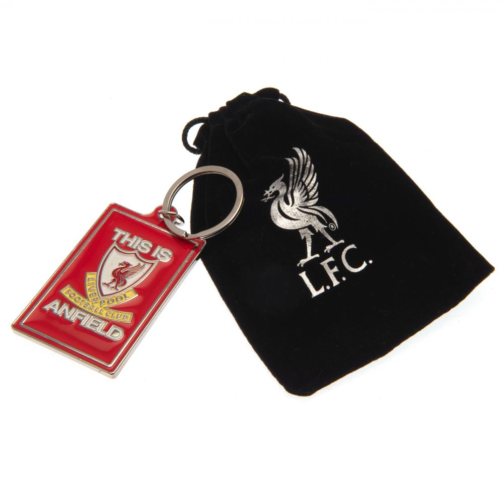 Liverpool FC Deluxe Keyring TIA: 1 - Keyrings By Liverpool