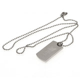 Liverpool FC Engraved Dog Tag & Chain LB: 3 - Jewellery By Liverpool