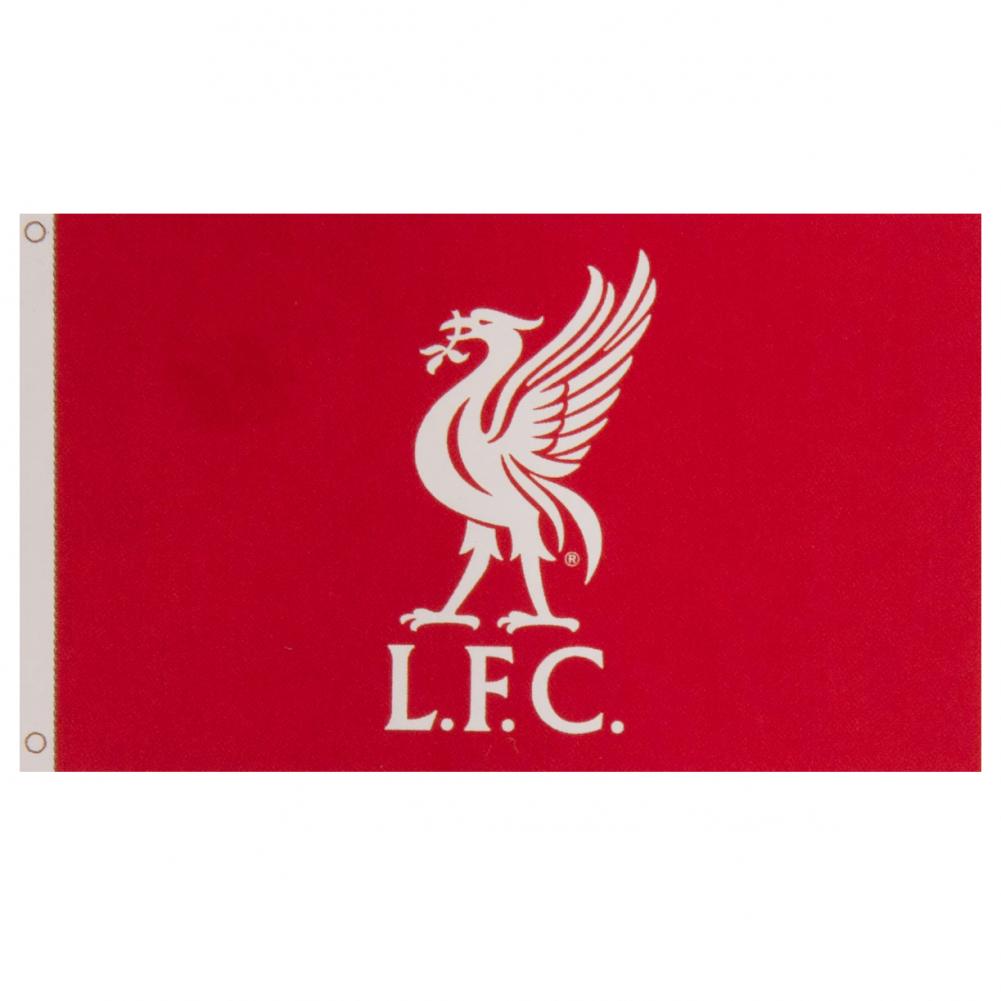 Liverpool FC Core Crest Flag: 2 - Flags & Banners By Liverpool
