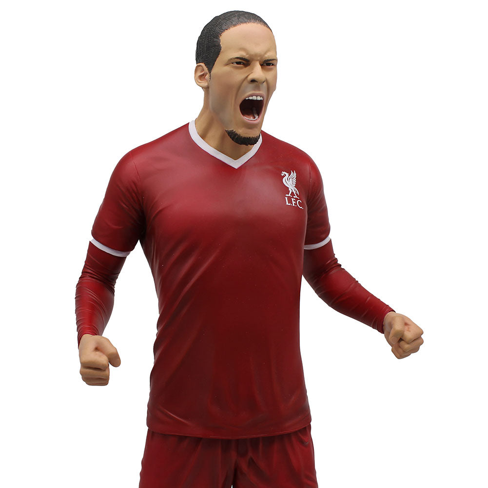 Liverpool FC Football’s Finest Virgil Van Dijk Premium 60cm Statue: 9 Figures & Collectables By Liverpool