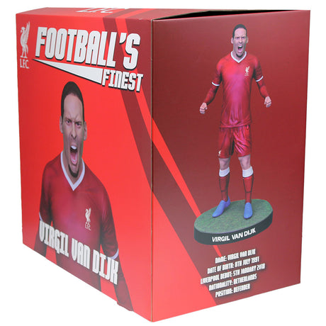 Liverpool FC Football’s Finest Virgil Van Dijk Premium 60cm Statue: 10 Figures & Collectables By Liverpool