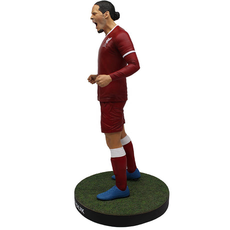 Liverpool FC Football’s Finest Virgil Van Dijk Premium 60cm Statue: 2 Figures & Collectables By Liverpool