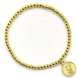 Liverpool FC Gold Finish Bead Bracelet: 1 Bracelets By Liverpool