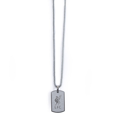 Liverpool FC Stainless Steel Dog Tag & Chain: 3 - Jewellery By Liverpool