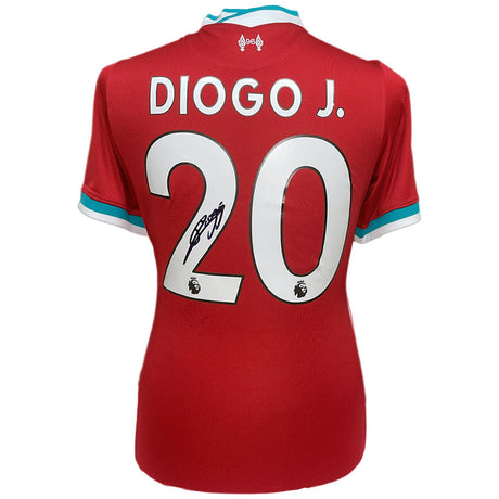 Liverpool FC Jota Signed Shirt: 1 - Signed Memorabilia By Liverpool