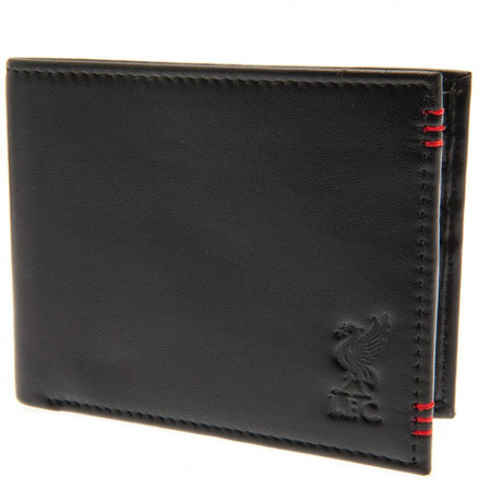 Liverpool FC Leather Stitched Wallet: 3 - Wallets By Liverpool