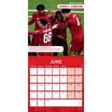 Liverpool FC Legends Square Calendar 2026: 3 - Calendars By Liverpool