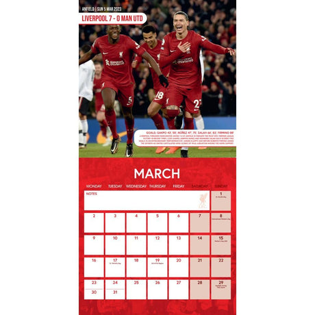 Liverpool FC Legends Square Calendar 2026: 2 - Calendars By Liverpool