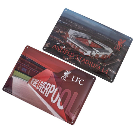 Liverpool FC 2pk Stadium Sign - Shop Signs & Plaques At Gift Moments - 1