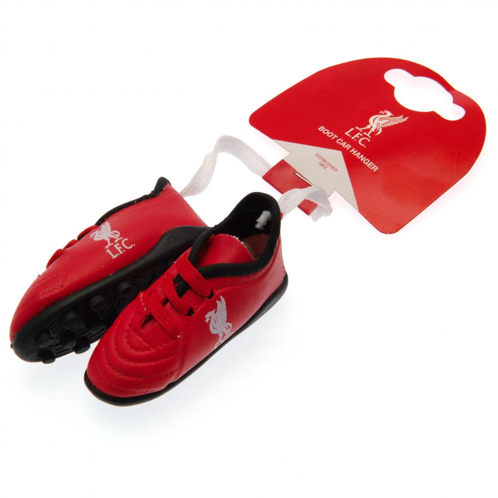 Liverpool FC Black & Red Mini Football Boots: 3 - Car Accessories By Liverpool