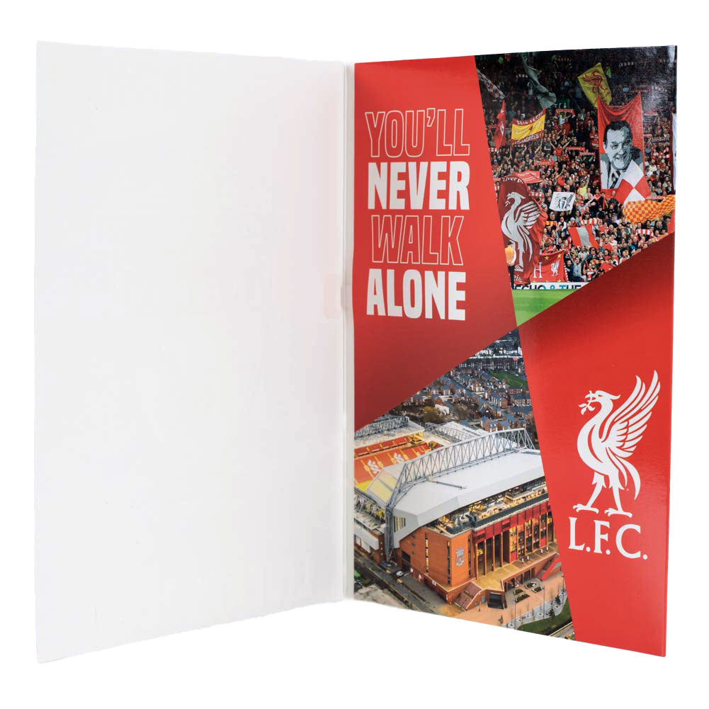 Liverpool FC Musical Birthday Card - Shop Greeting Cards At Gift Moments - 3