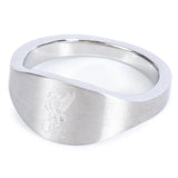 Liverpool FC Stainless Steel Oval Ring: 3 - Jewellery By Liverpool