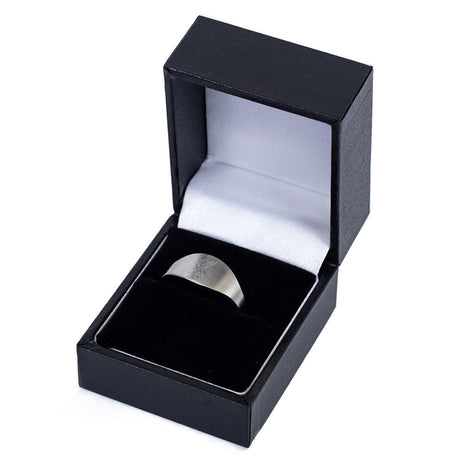 Liverpool FC Stainless Steel Oval Ring: 1 - Jewellery By Liverpool