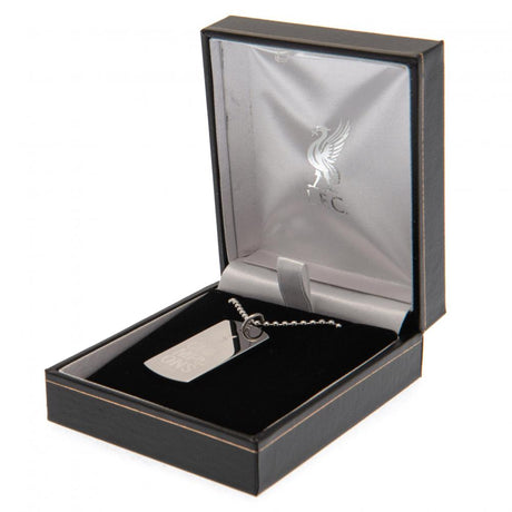 Liverpool FC Premier League Champions Engraved Dog Tag: 1 - Jewellery By Liverpool