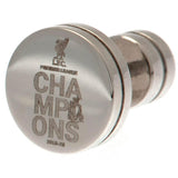 Liverpool FC Premier League Champions Stainless Steel Stud Earring: 1 - Jewellery By Liverpool
