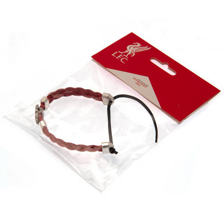 Liverpool FC PU Slider Bracelet: 3 - Jewellery By Liverpool