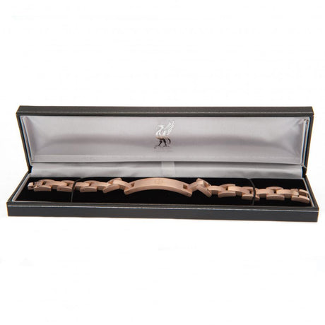 Liverpool FC Rose Gold Plated Bracelet: 3 - Jewellery By Liverpool