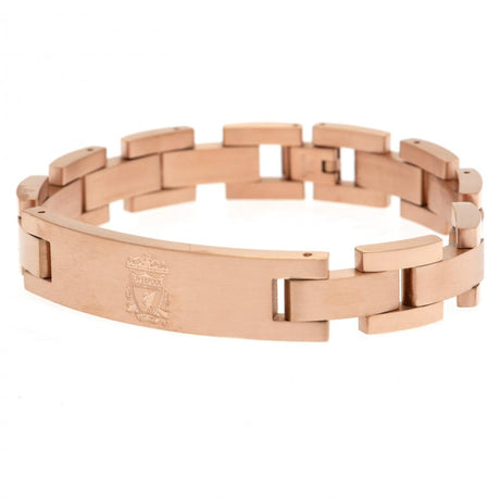 Liverpool FC Rose Gold Plated Bracelet: 2 - Jewellery By Liverpool