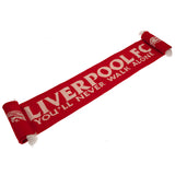 Liverpool FC White Liverbird Scarf: 1 - Scarves By Liverpool