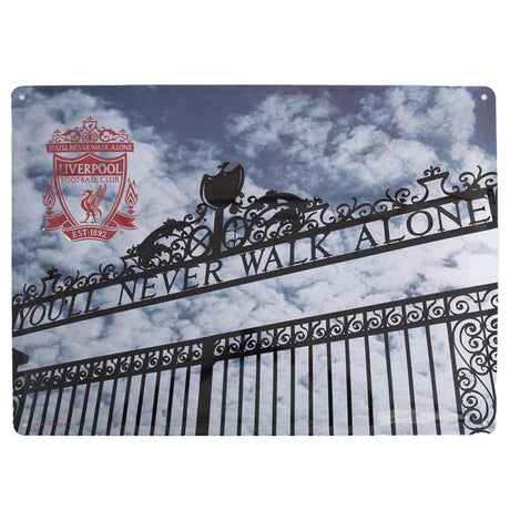 Liverpool FC Shankly Gates Large Sign: 1 - Signs & Plaques By Liverpool