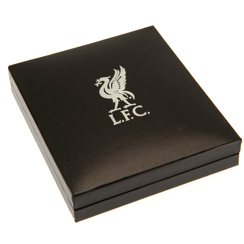 Liverpool FC Silver Plated Boxed Pendant LB: 4 - Necklaces By Liverpool
