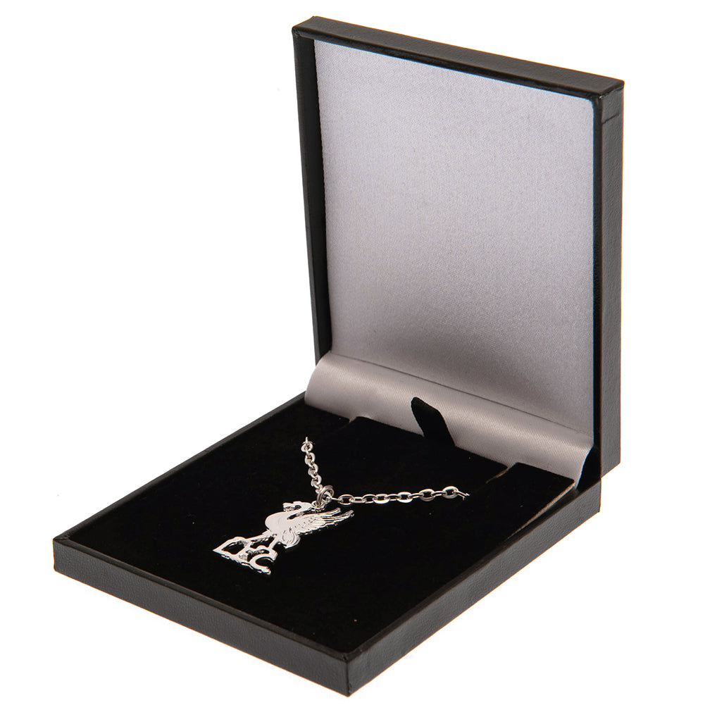Liverpool FC Silver Plated Boxed Pendant LB: 1 - Necklaces By Liverpool