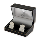 Liverpool FC Silver Plated Formed Crest Cufflinks: 1 Cufflinks & Tie Slides By Liverpool