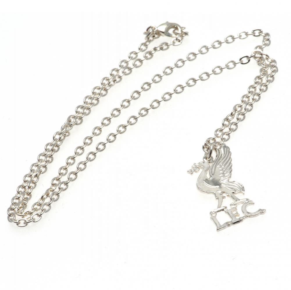 Liverpool FC Silver Plated Pendant & Chain LB: 2 Jewellery By Liverpool