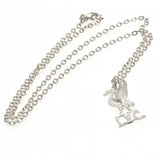 Liverpool FC Silver Plated Pendant & Chain LB: 2 Jewellery By Liverpool
