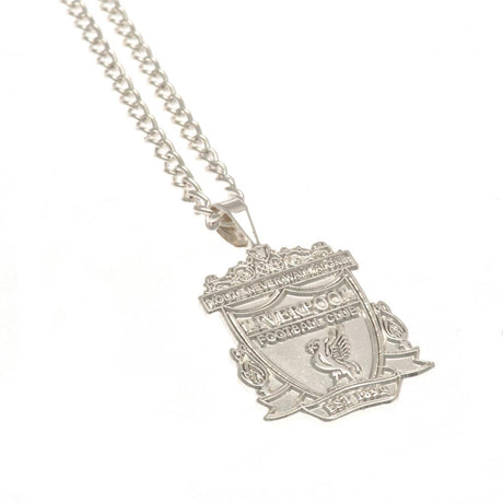 Liverpool FC Silver Plated Pendant & Chain XL: 2 - Jewellery By Liverpool